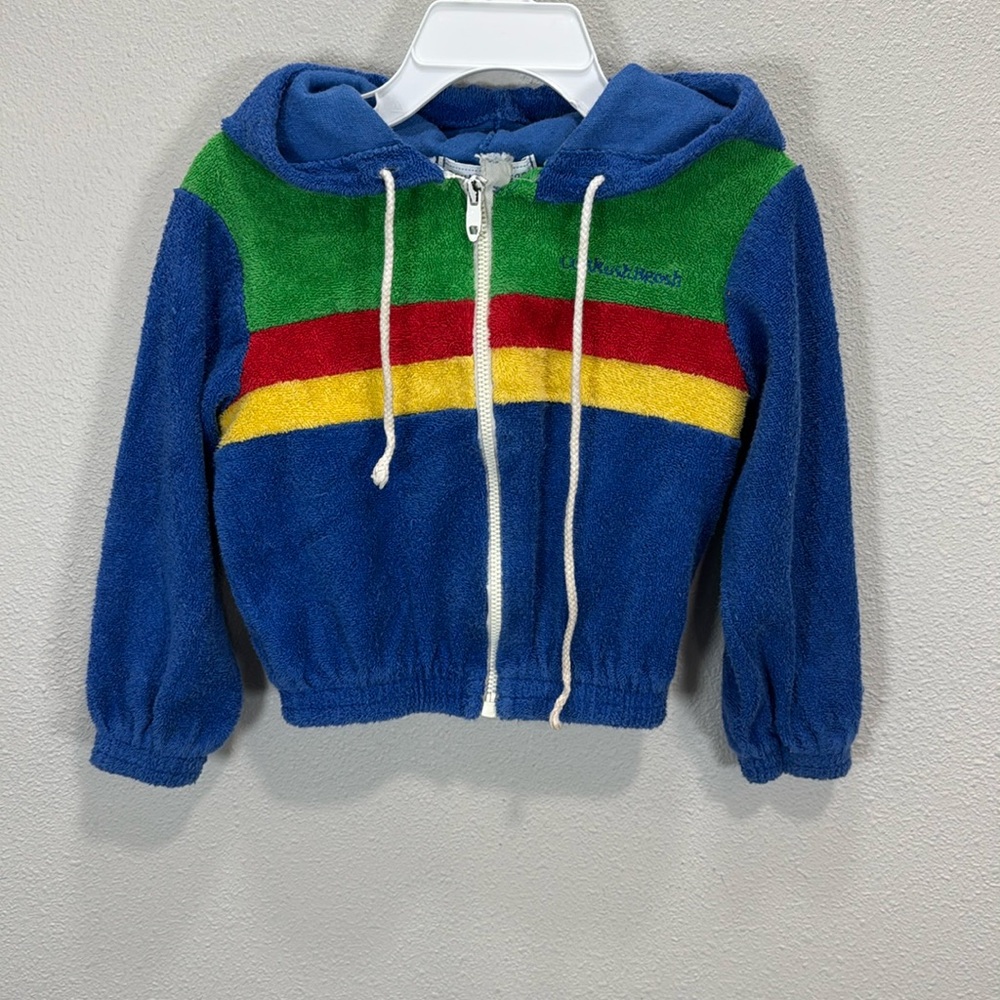 Vintage Oshkosh Terry jacket‎ hooded